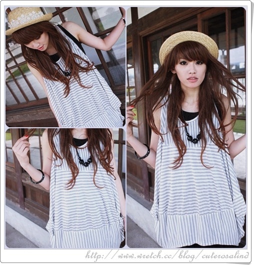 【穿搭】PLAY。黑色網紗長洋裝的19種LOOK♫