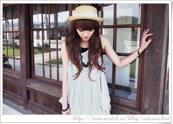 【穿搭】PLAY。黑色網紗長洋裝的19種LOOK♫