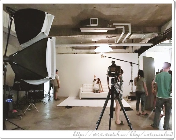 【活動】棚拍初體驗。第一次的棚拍側拍花絮