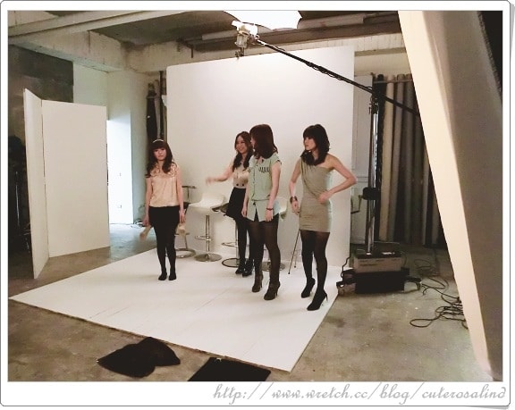 【活動】棚拍初體驗。第一次的棚拍側拍花絮