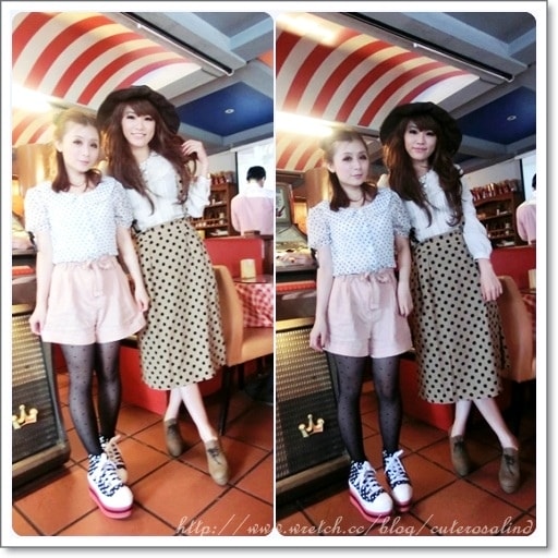【逛街】復古女孩聚會in可樂森林+又去娃娃店裡玩耍了XD