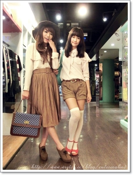 【逛街】復古女孩聚會in可樂森林+又去娃娃店裡玩耍了XD