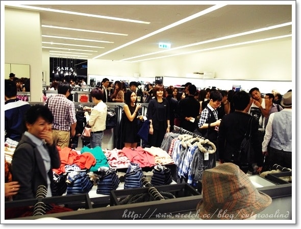 【活動】西班牙服飾品牌ZARA來台開幕PARTY記實