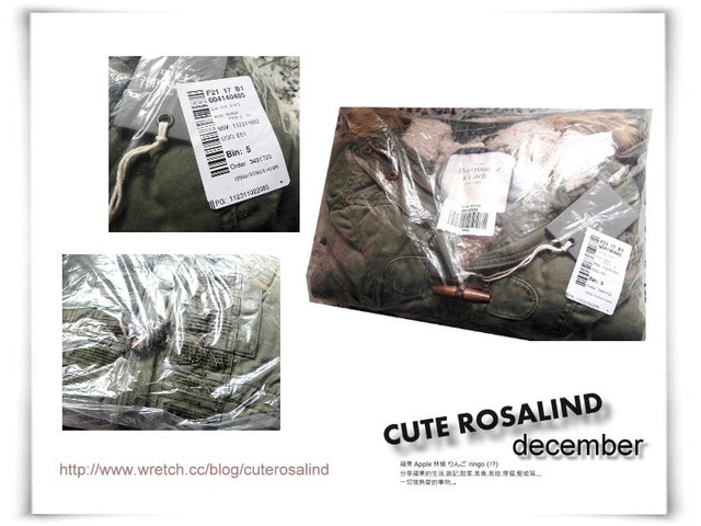 【敗家】超級外套控的手滑紀實。再來四件外套分享(中)