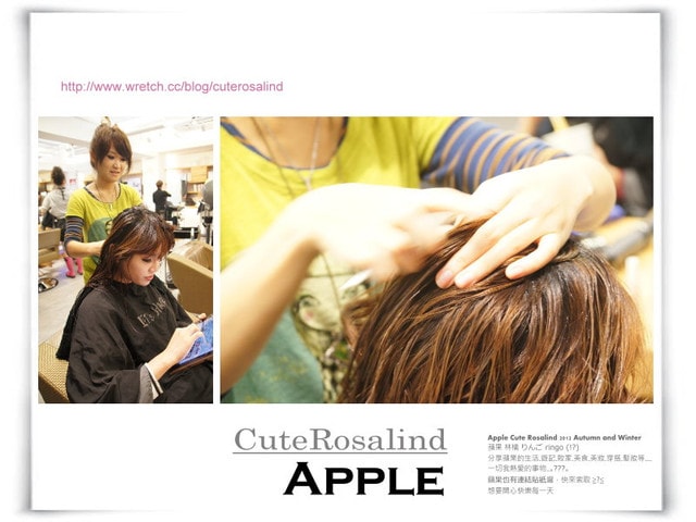 【髮型】新年新氣象。換了個性風的奶茶色mix紫紅色雙色染