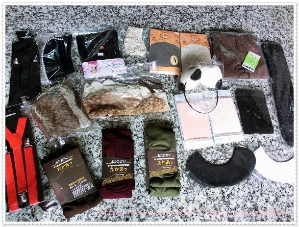 【敗家】停不了的購買慾。搭配小物、褲襪買不停☆