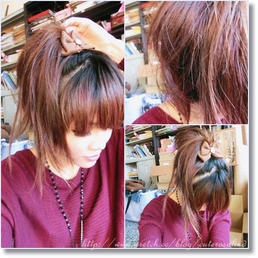 【髮型】美美約會去，利用髮品打造可愛髮型love升溫