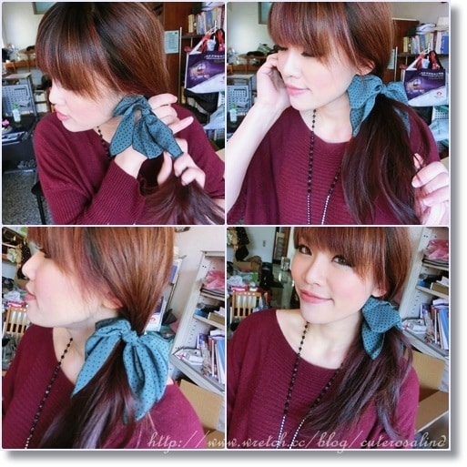 【髮型】美美約會去，利用髮品打造可愛髮型love升溫