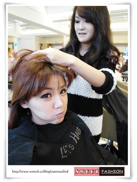 【髮型】蘋果妞的LOHAS護髮染+小妖的逆時光護髮實錄