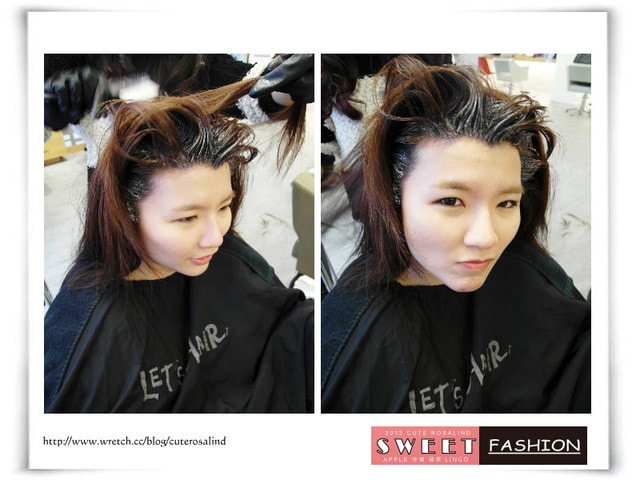 【髮型】蘋果妞的LOHAS護髮染+小妖的逆時光護髮實錄