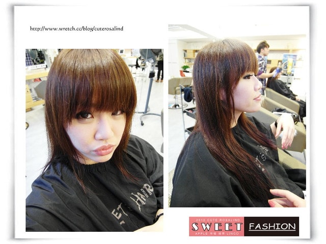 【髮型】蘋果妞的LOHAS護髮染+小妖的逆時光護髮實錄