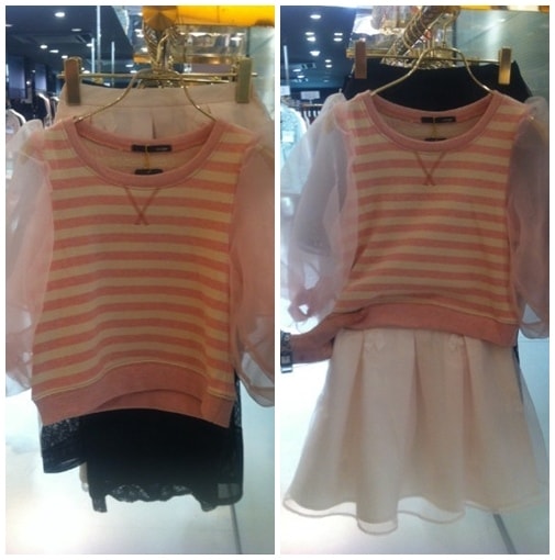 【穿搭】GIRLY感♥春天就是要雪紡紗和蕾絲單品