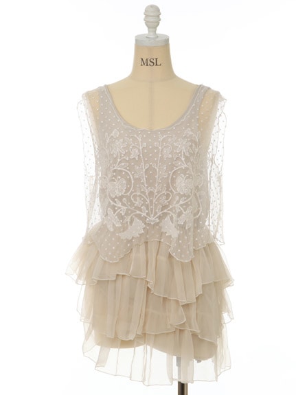 【穿搭】GIRLY感♥春天就是要雪紡紗和蕾絲單品