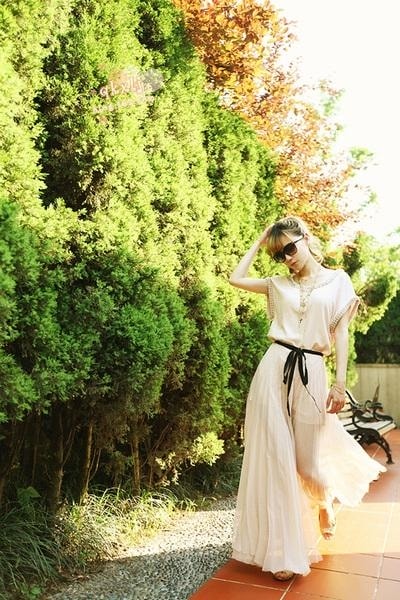 【穿搭】GIRLY感♥春天就是要雪紡紗和蕾絲單品