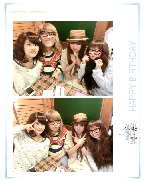 【分享】還是和大家在一起最開心。好happy的生日趴♫