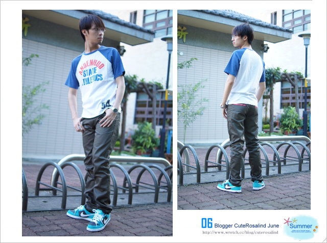 【穿搭】迎接快樂週末。夏日休閒清爽系情侶穿搭♫