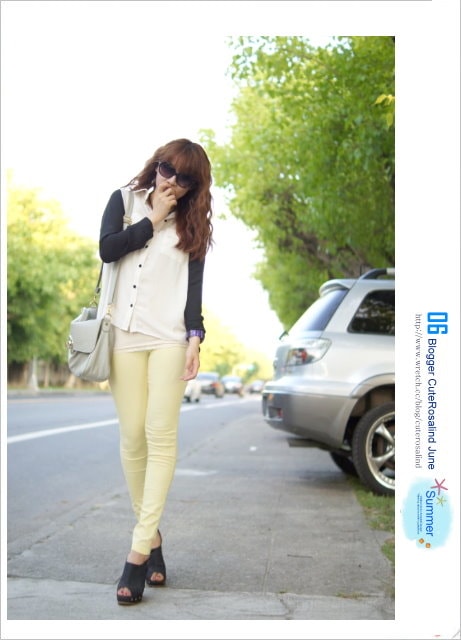 【穿搭】迎接快樂週末。夏日休閒清爽系情侶穿搭♫