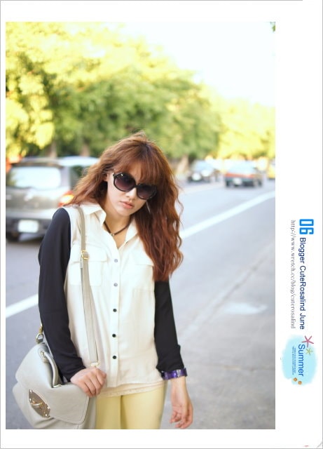 【穿搭】迎接快樂週末。夏日休閒清爽系情侶穿搭♫