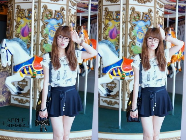 【穿搭】NIA簡約韓風個性女孩。百圓單品好質感♫上篇