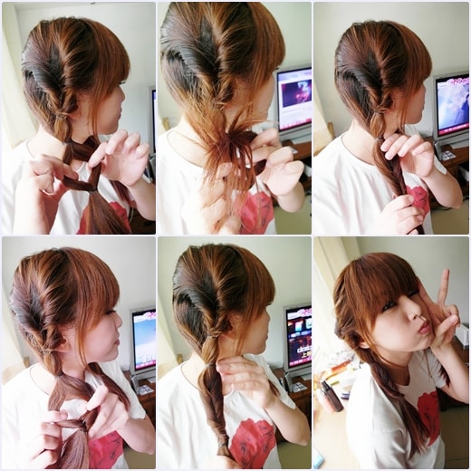 【髮型】出門玩樂只要三分鐘。簡單上手輕鬆變出編髮造型❤