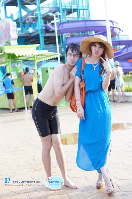 【遊記】六福村+六福水樂園。一整天都嗨翻了的玩樂行程❤