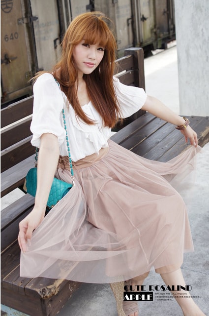 【穿搭】ANyo正韓貨單品。洋裝和長裙怎麼都這麼好看★