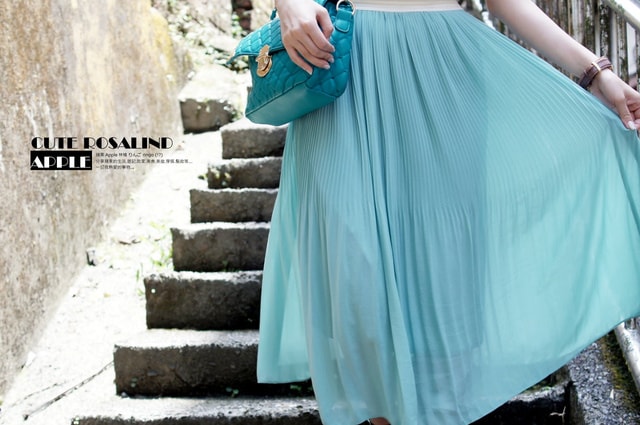 【穿搭】ANyo正韓貨單品。洋裝和長裙怎麼都這麼好看★
