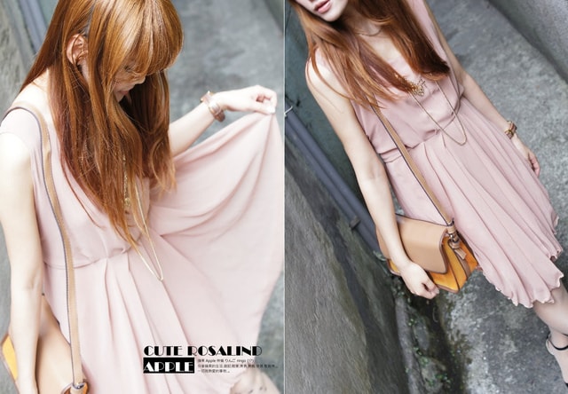 【穿搭】ANyo正韓貨單品。洋裝和長裙怎麼都這麼好看★