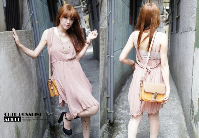 【穿搭】ANyo正韓貨單品。洋裝和長裙怎麼都這麼好看★