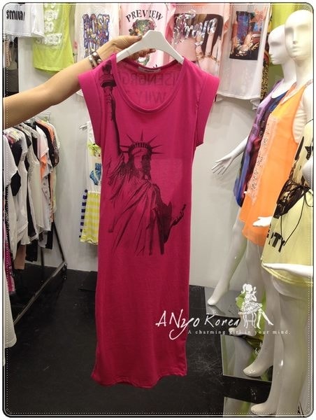 【穿搭】ANyo正韓貨單品。洋裝和長裙怎麼都這麼好看★