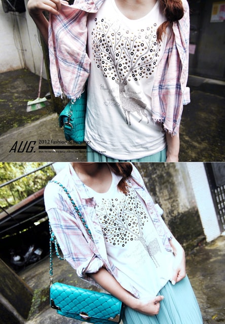 【穿搭】燙鑽服飾也能穿出個性好質感。i MiLi秋天新著♫