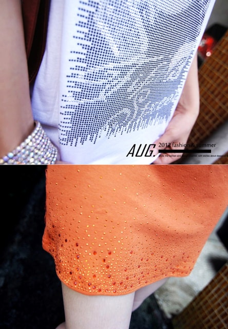 【穿搭】燙鑽服飾也能穿出個性好質感。i MiLi秋天新著♫