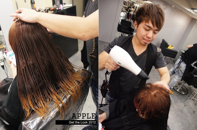 【髮型】秋冬奢華風的時尚區塊染。三色混搭的叛逆美感★