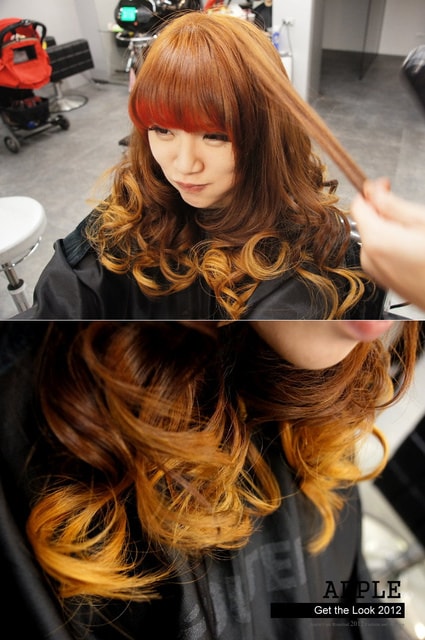 【髮型】秋冬奢華風的時尚區塊染。三色混搭的叛逆美感★