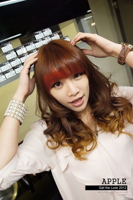 【髮型】秋冬奢華風的時尚區塊染。三色混搭的叛逆美感★