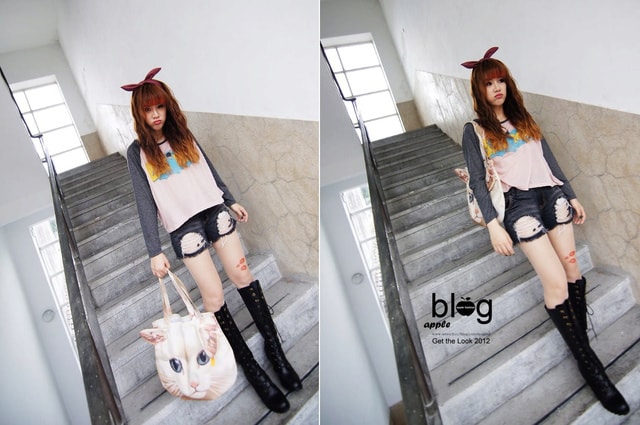 【穿搭】ColorLab。簡單休閒的率性風格女孩穿搭♫