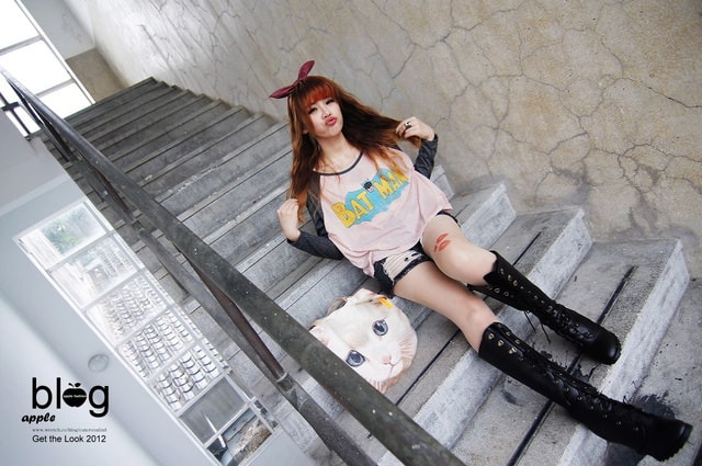 【穿搭】ColorLab。簡單休閒的率性風格女孩穿搭♫