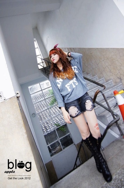 【穿搭】ColorLab。簡單休閒的率性風格女孩穿搭♫