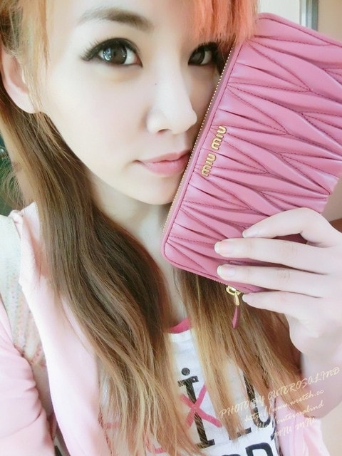 【敗家】Matelasse’ Lux好美。新入手的MIU MIU抓皺長夾❤