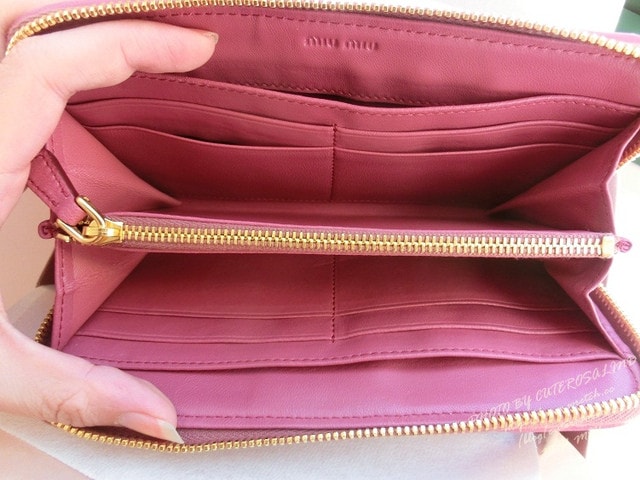 【敗家】Matelasse’ Lux好美。新入手的MIU MIU抓皺長夾❤