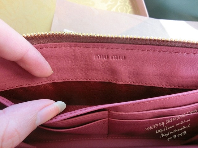 【敗家】Matelasse’ Lux好美。新入手的MIU MIU抓皺長夾❤