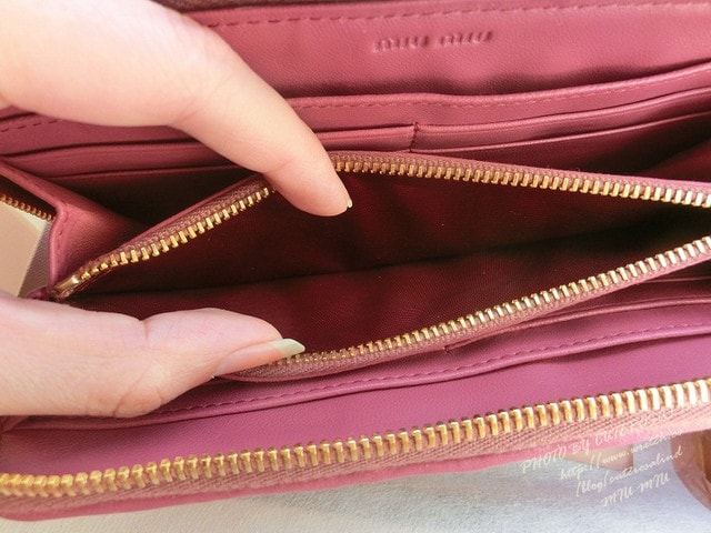 【敗家】Matelasse’ Lux好美。新入手的MIU MIU抓皺長夾❤