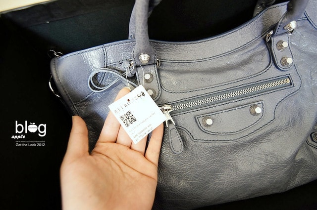 【購物】開箱!在REEBONZ買下了我人生中的第一個BALENCIAGA機車包♫