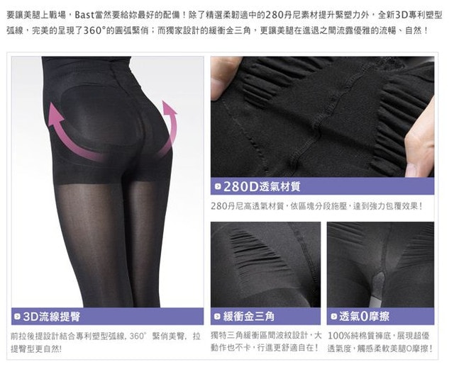 【瘦瘦】穿搭心機好物。芭絲媞塑身美腿襪+芭絲媞塑身九分褲❤