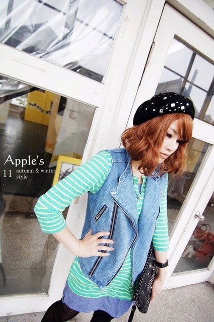 【主題穿搭】偶爾也要小轉變。演繹丹寧個性風三套穿搭❤