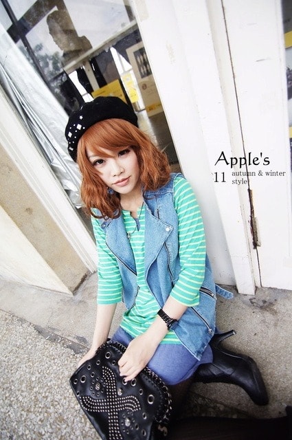 【主題穿搭】偶爾也要小轉變。演繹丹寧個性風三套穿搭❤