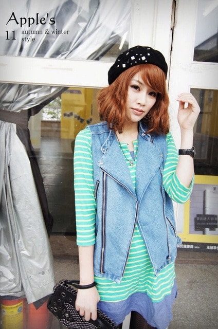 【主題穿搭】偶爾也要小轉變。演繹丹寧個性風三套穿搭❤