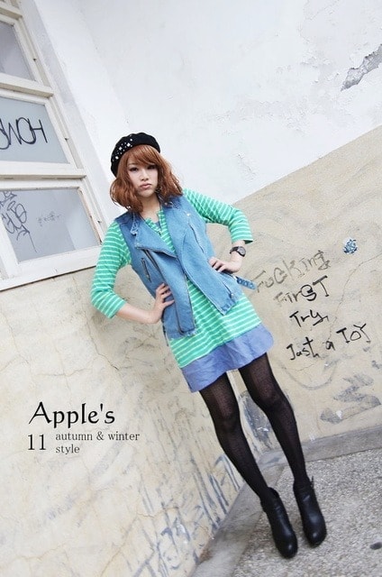 【主題穿搭】偶爾也要小轉變。演繹丹寧個性風三套穿搭❤