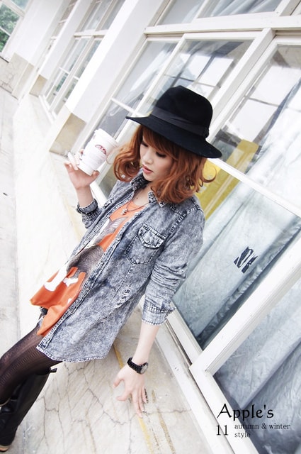 【主題穿搭】偶爾也要小轉變。演繹丹寧個性風三套穿搭❤