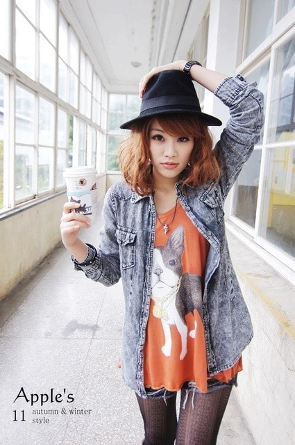 【主題穿搭】偶爾也要小轉變。演繹丹寧個性風三套穿搭❤